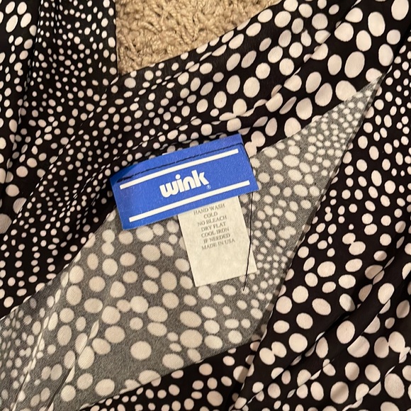 Black and white dressy romper. - Picture 2 of 3